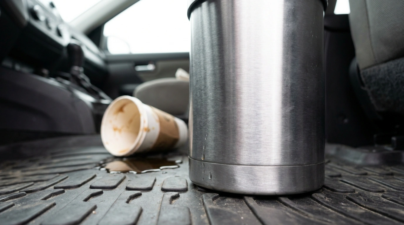 Are Aluminum Car Trash Cans Leakproof for Wet Messes?