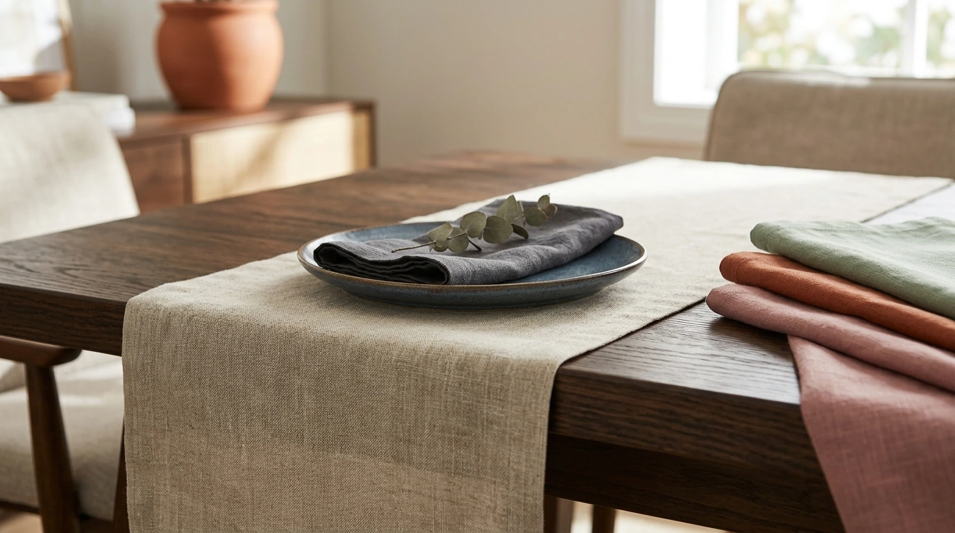 Best Table Runner Color: Neutrals, Contrast & Mood