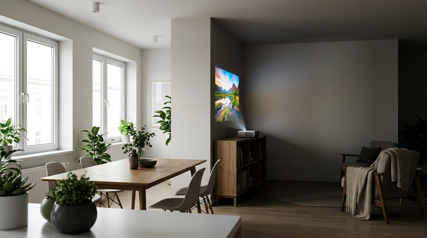 Portable Projector Lumens: Dark vs Bright Rooms