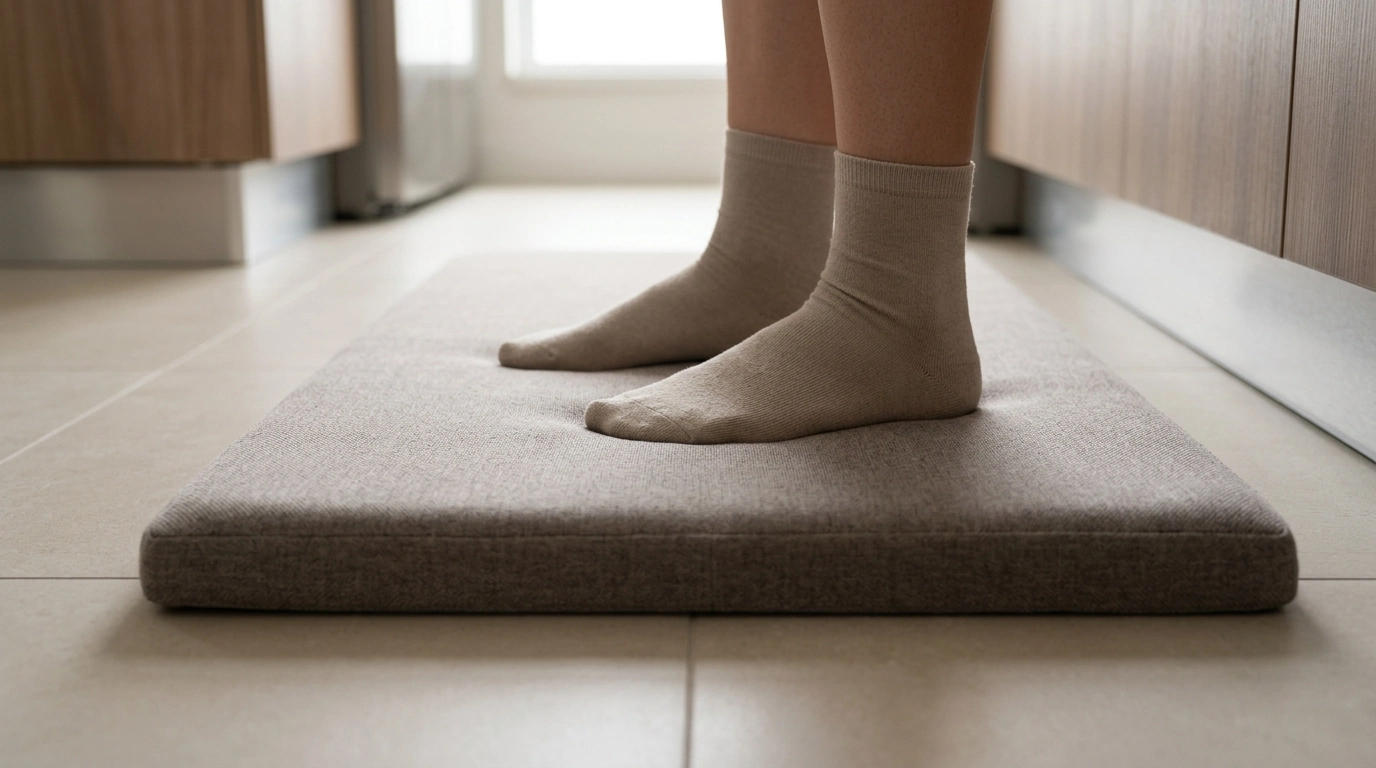 Best Memory Foam Kitchen Mat Thickness for Standing